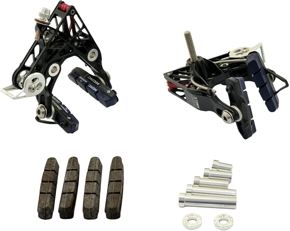 Amazon | KCNC CB3 Road ANGLE Brake Set (Front + Rear), Black, CB3